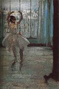 Edgar Degas Dance doing pose Germany oil painting artist